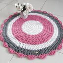 Dywan okrągły 80cm ze sznurka