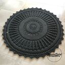 Okrągły dywan ze sznurka 130 cm