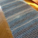Chodnik ze sznurka na drutach - dwustronny kilim (200x55 cm)