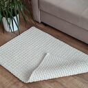 Dywan ze sznurka prostokątny szydełkowy 60x100 cm