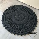 Okrągły dywan ze sznurka 130 cm