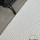 Dywan ze sznurka bawełnianego z multikolorową nicią 75X120