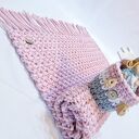 Dywan Mosses Pink 60x100 cm ze sznurka bawełnianego - dywanik szydełkowy dla małej księżniczki