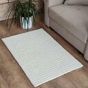 Dywan ze sznurka prostokątny szydełkowy 60x100 cm