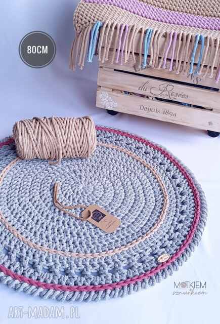 Dywan ze sznurka Areole 80cm