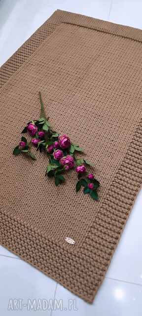 Dywan chodnik ze sznurka bawełnianego Cadre 70/140cm