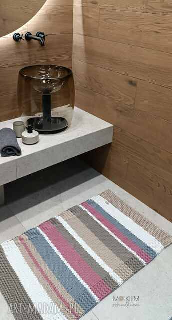 Dywan chodnik Claude ze sznurka bawełnianego 50/130cm