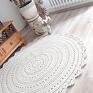 efektowne ażurowy dywan mandala lace 120 cm delikatny