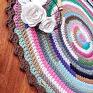 Dywan okrągły ze sznurka bawełnianego 113cm - dywany kolorowe