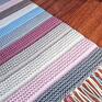 dywan prostokątny dywany kolorowe boho 80x165cm ze sznurka
