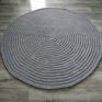 dziergany sznurek bawełniany szydełko 80 cm - dywan