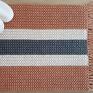 Ręczne Sploty oryginalne dywan ze sznurka sznurkowy z frędzlami na indywidualne sznurek bawełniany czarny
