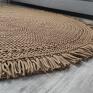 szydełko boho dywan ze sznurka bawełnianego 160 cm
