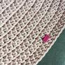 szunrek dywan ze sznurka bawełnianego 110 cm jasny chodnik