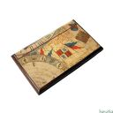 Róża wiatrów - wizytownik, etui na karty płatnicze