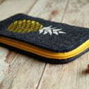 Filcowe etui na telefon - ananas Pineapple