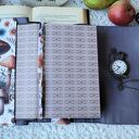 Wodoodporne etui na książkę i notes - jesienne grzyby