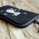 Filcowe etui na telefon - kotek
