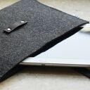 TRYNITARSKA etui na tablet 10 cali i iPad - filc 4 mm i skóra naturalna