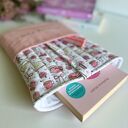 Etui na książkę - wakacyjny ochraniacz z haftem „Reading time”