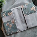 pomarańczowy pikowany organizer