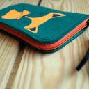 Filcowe etui na telefon - lisek