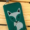 Filcowe etui na telefon - lisek
