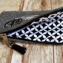 Filcowe etui na telefon - motylek