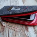 Filcowe etui na telefon - Zakochane Koty