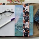 Wodoodporne etui na książkę/notes: pieski