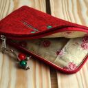 Filcowe etui na telefon - róża