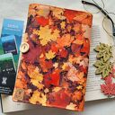 Wodoodporne etui na książkę/notes: jesienne liście