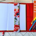 Wodoodporne etui na książkę/notes: maki