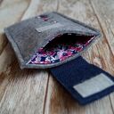 Filcowe etui na telefon - Łaciaty Kot