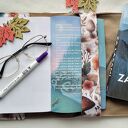 Wodoodporne etui na książkę i notes - jesienne grzyby
