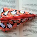 Etui na klucze: pingwiny