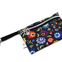 Etui na telefon saszetka na klucze etui na klucze wodoodporne łowicz wzór łowicki, etui do torebki