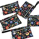 Etui na telefon saszetka na klucze etui na klucze wodoodporne łowicz wzór łowicki, etui do torebki