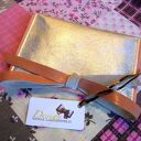 Etui Srebro Peach