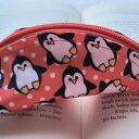 Etui na klucze: pingwiny