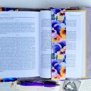 Wodoodporne etui na książkę/notes: kolorowe bratki