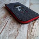 Filcowe etui na telefon - Zakochane Koty