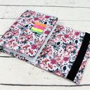 Etui Otulacz na książkę Vintage Garden Szary Large