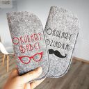 hand made etui na okulary babci