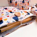 Zestaw dla miłośniczki książek - etui na książkę i piórnik