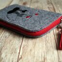Filcowe etui na telefon - Zakochane Koty