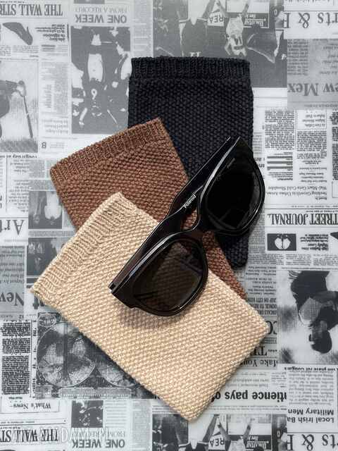 Etui na okulary lub komórkę no 1 / handmade