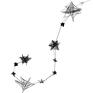 Autorska nr 161 (23.10 21.11) - zodiak skorpion grafika z gwiazdami