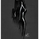 16 (A4) - grafika kobiecy, artystyczny, akt nowoczesny, fine art nude