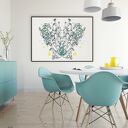 Kwiaty naszych łąk - niezapominajki - 30x40 cm